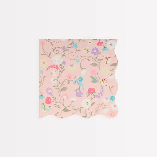 Laduree Floral Small Napkins - Imagen 5