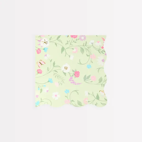 Laduree Floral Small Napkins - Imagen 3