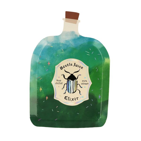 Making magic potion bottle plates - Imagen 2