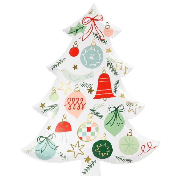 Festive Pattern Tree Napkins
