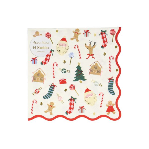 Jolly Christmas Large Napkins