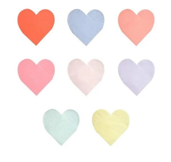 Servilletas Pastel Heart (L)