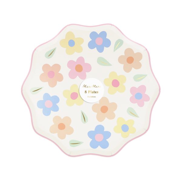 Happy Flowers Side Plates