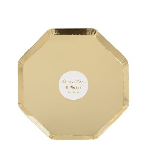 Gold side plates