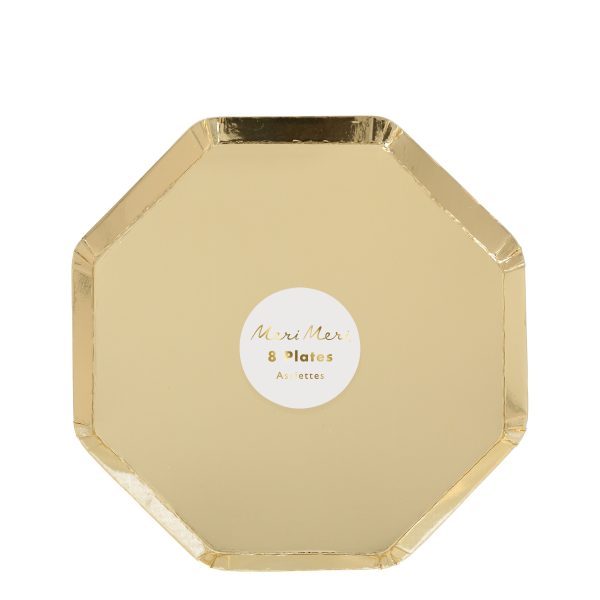 Gold side plates