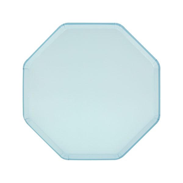 Summer Sky Blue Dinner Plates