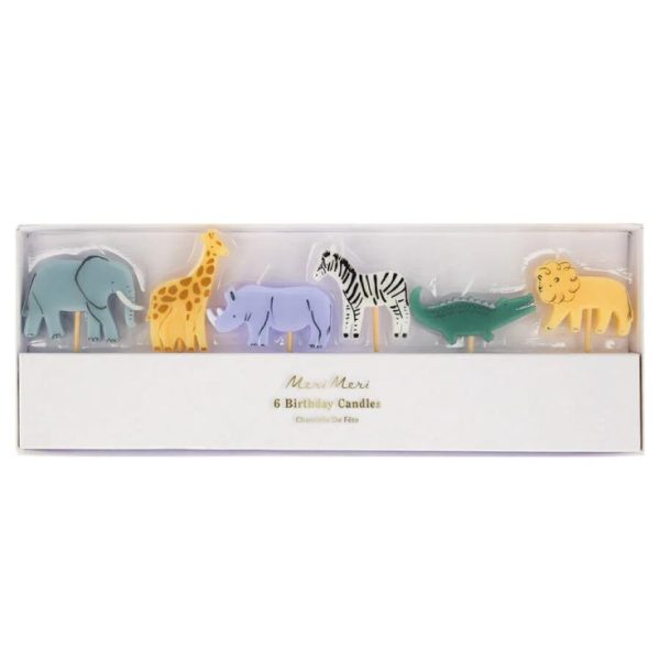 jungle animal candles