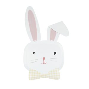 Easter bunny plates