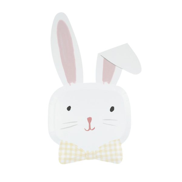 Easter bunny plates