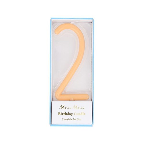 Slim Number Candle