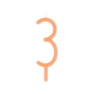 Slim Number Candle