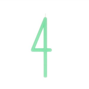 Slim Number Candle
