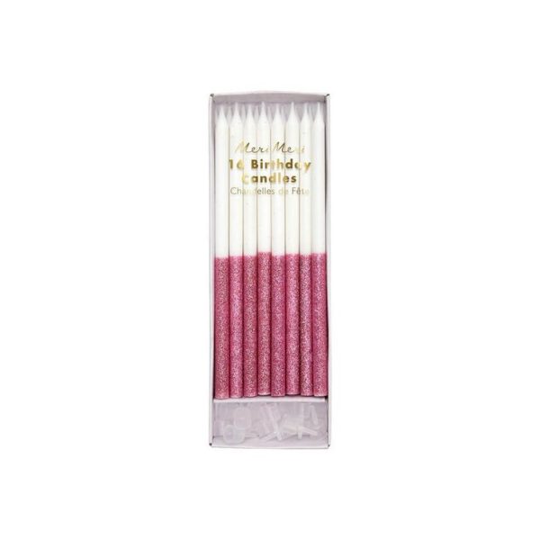 Velas pink dipped dusky