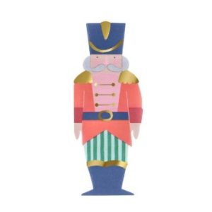 Nutcracker ballet soldier napkins