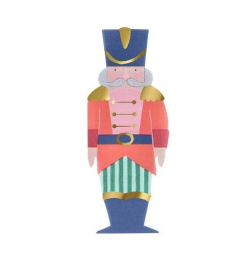 Nutcracker ballet soldier napkins