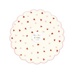 Heart Pattern Side Plates