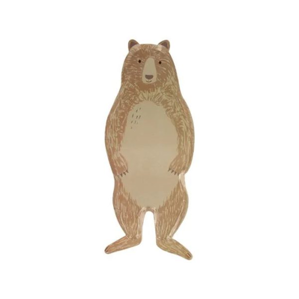 platos de oso pardo