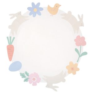 EASTER ICONS EDGED DINNER PLATES