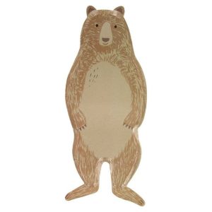 Platos de oso pardo