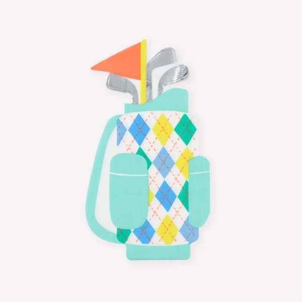 golf bag napkins