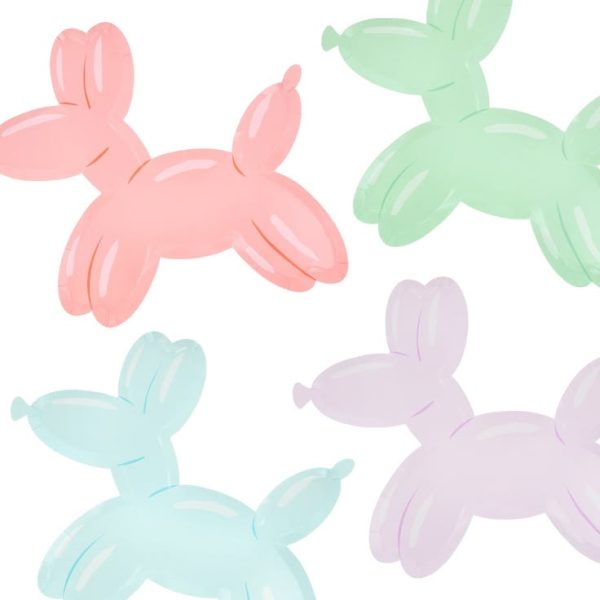 BALLOON DOG PLATES
