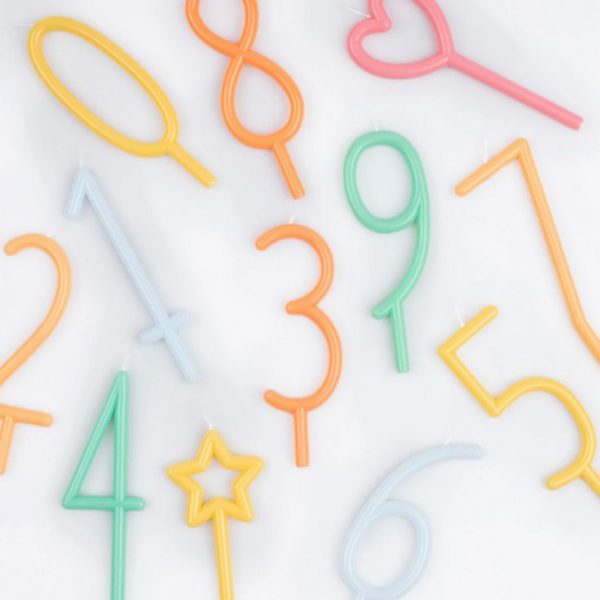 candles numbers 5